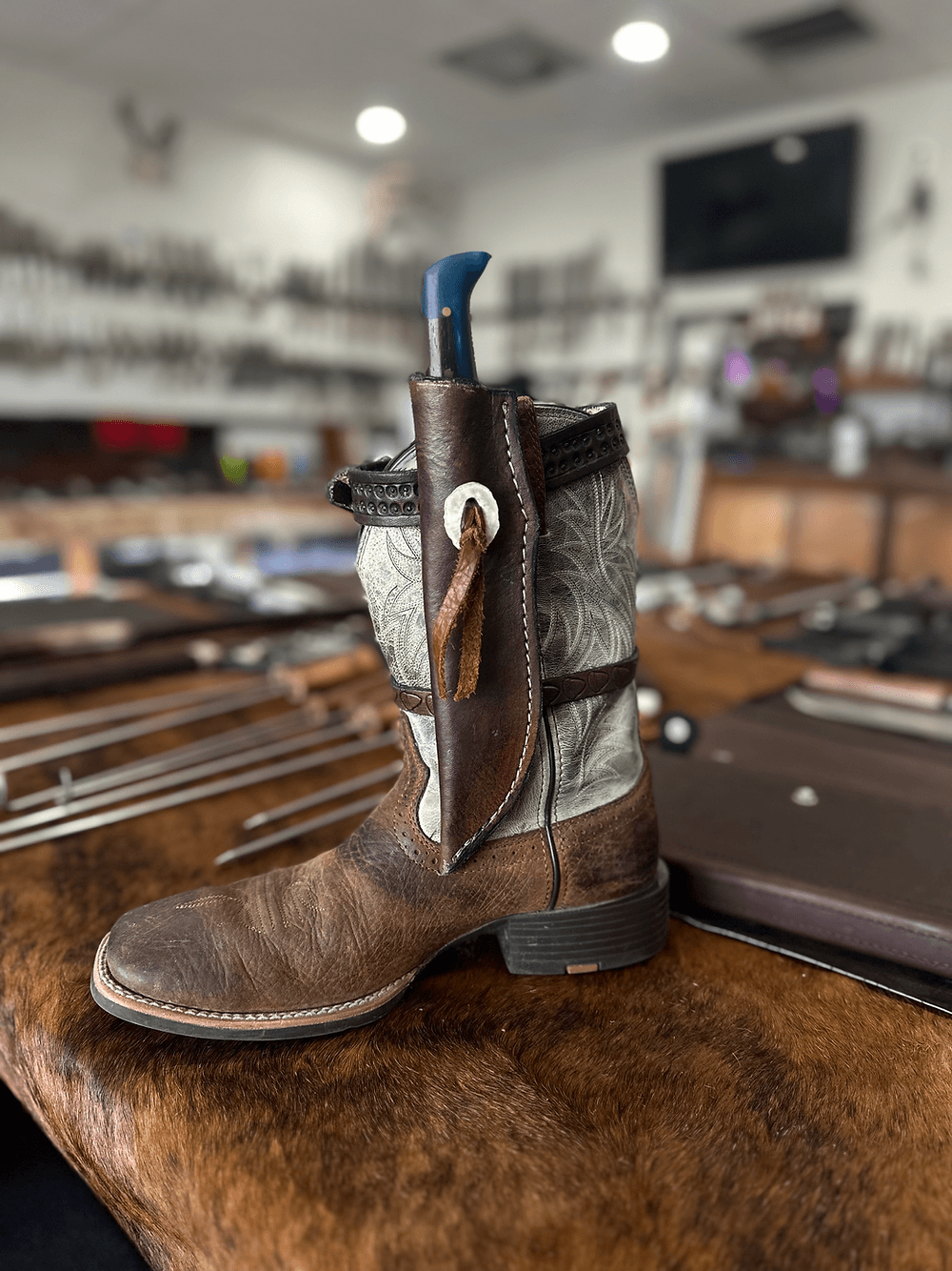 Boot Knife (Cocobolo/Epoxy)