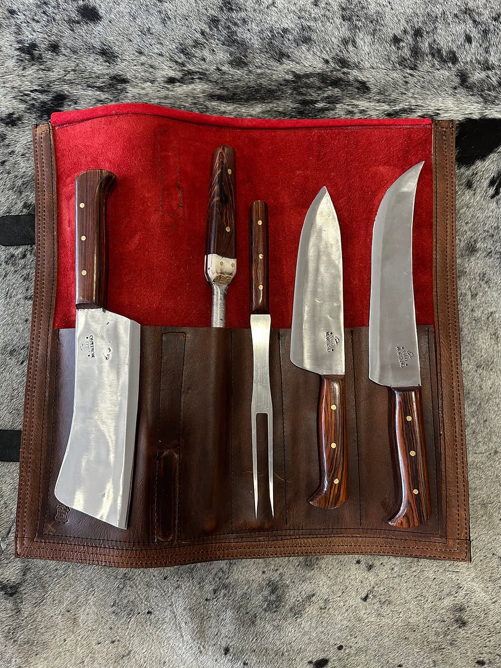 Grill Master 3-Knife Set Cocobolo (Stainless-Steel)