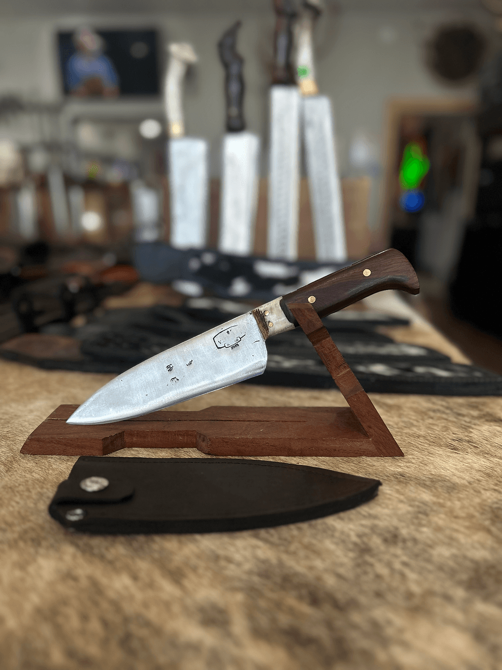 Chef Knife 6’ (cocobolo)